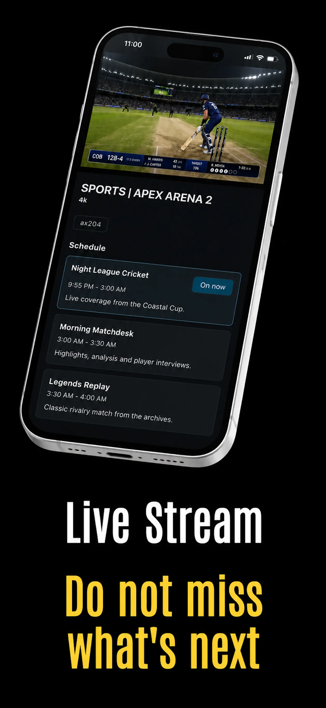 StreamPort live guide preview